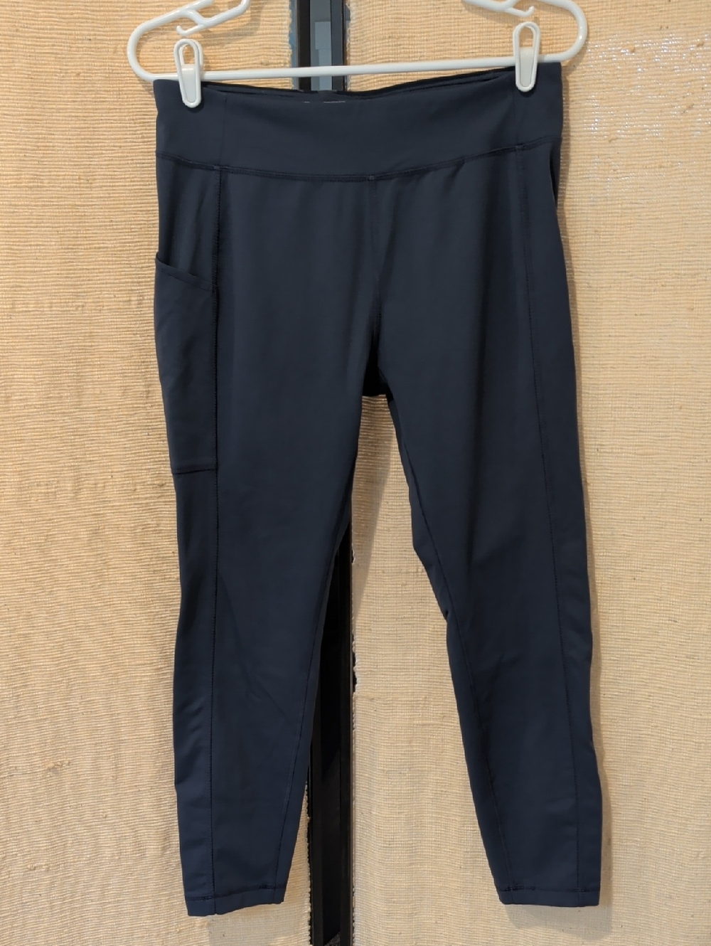 Women’s Columbia Navy Athletic Leggings with Side Pocket